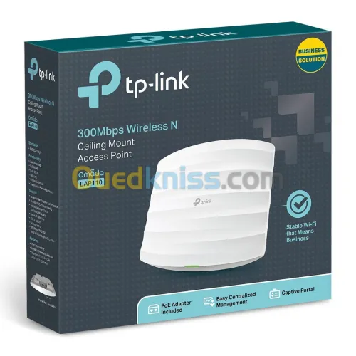 POINT D'ACCES TP-LINK EAP-115 N300 PLAFONNIER