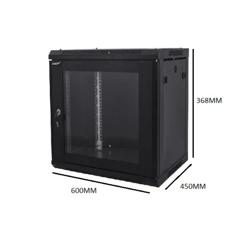 ARMOIRE DE BRASSAGE MURALE 6U 600*450*368MM