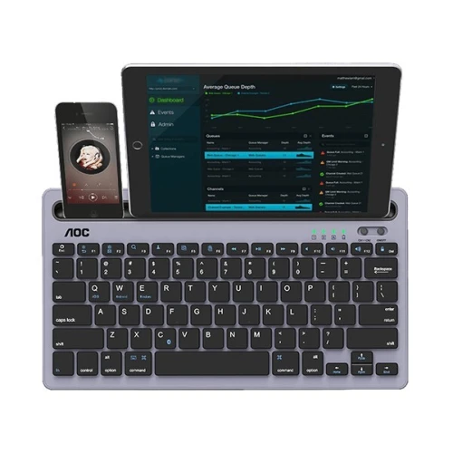 CLAVIER BLUETOOTH AOC KB-701 RECHARGEABEL
