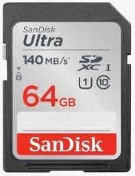 CARTE MEMOIRE SD 64GB SANDISK ULTRA