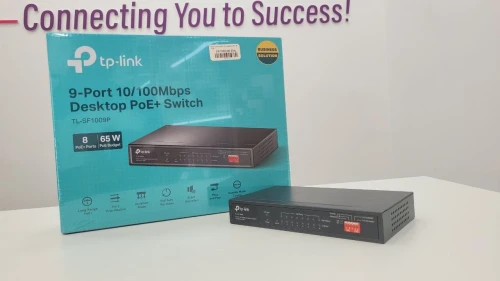 SWITCH TP-LINK 9PORT GIGABIT+POE