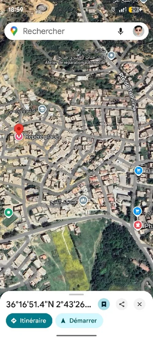 Vente Terrain Médéa Draa essamar