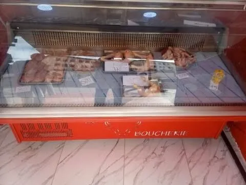 comptoir presentoire frigo
