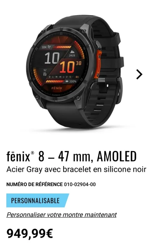 Garmin Fenix 8 amoled