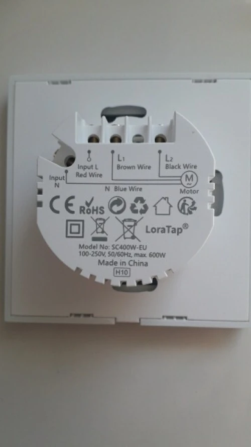 Interrupteur volet roulant 7 eme génération fonctionne avec tuya,smart life, compatible avec Alexa