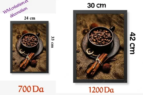 cadre decoration 'café"