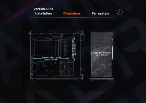 AORUS CASE C400 GLASS