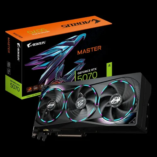 GIGABYTE GeForce RTX 5070 AORUS MASTER 12G