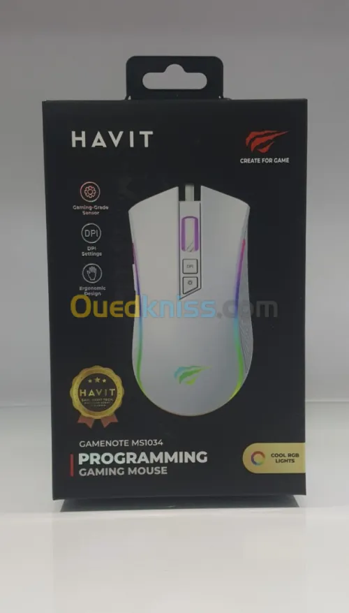 MOUSE HAVIT GAMENOTE MS1034 PROGRAMMING GAMING RGB
