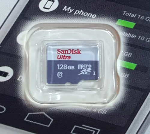Carte SanDisk Ultra microSDXC UHS-I - 128 Go