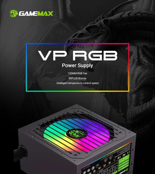 ALIMENTATION GAMEMAX VP-SERIE-RGB 600W / 800W