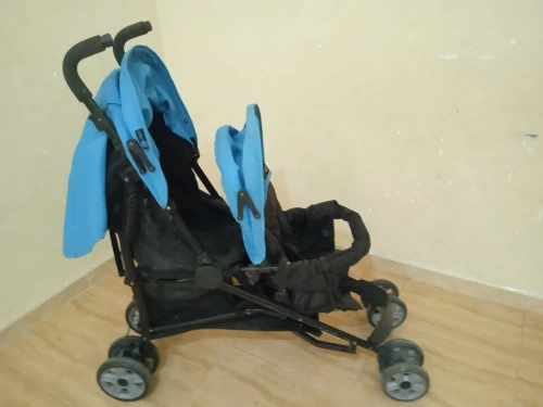 Poussette double tandem