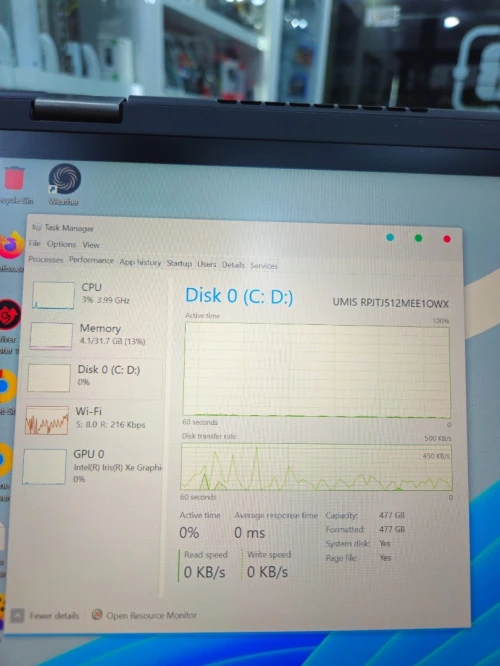 LENOVO X13 YOGA GEN 4 I5 1335U 32 GO DDR5 512 GO SSD