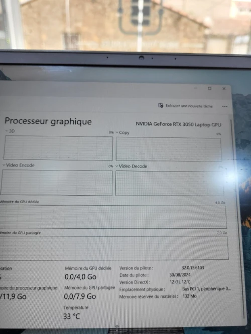 DELL G15  I5-11400H  16/512  RTX 3050 
