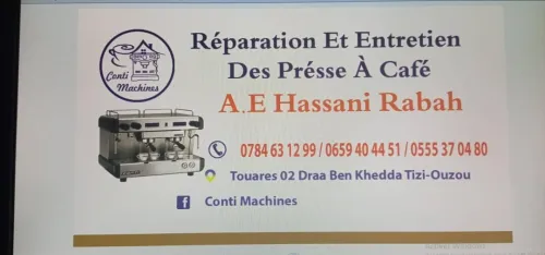 Réparation et Entretien des Présse à café 