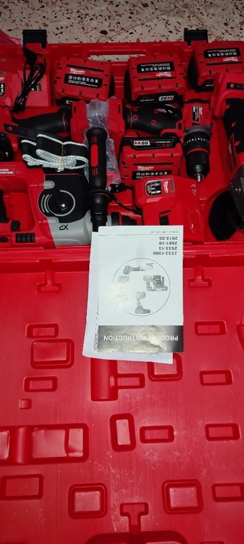 Kit Milwaukee 4 pcs 