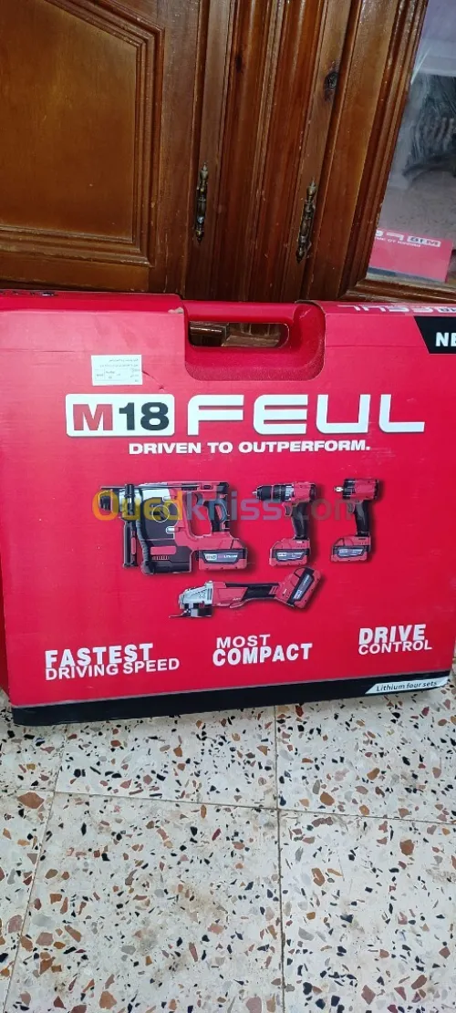 Kit Milwaukee 4 pcs 