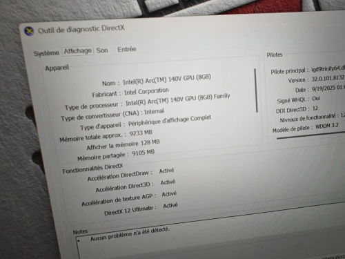 Dell 16 Plus  Intel Core Ultra 7 256V | Intel Arc 8GB | Produit Européen