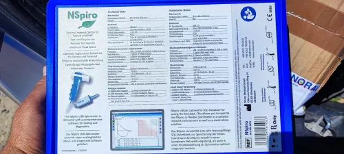 SPIROMETER Nspiro norav Made IN Germany