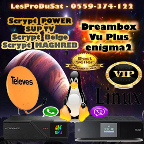 DReambox VuPLUS ENIGMA2 Milleur Server Satellite CANALSAT OK