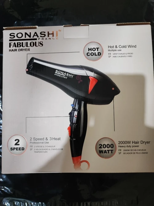 Séchoir Sonashi Fabulous Original France 2000W سيشوار سوناشي