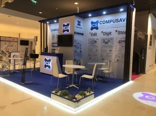 fabrication/montage des stands personnalisée (foire d'exposition)  