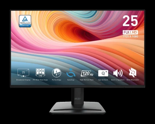 ECRAN MSI PRO MP251W E2 - 25 POUCE - 120HZ - IPS - BLACK