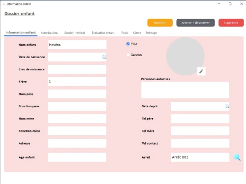 Logiciel De Gestion Des Créches