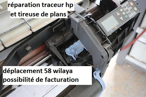 réparation traceur hp 500,510,t520