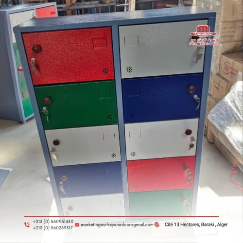 Mobiliers Métalliques (04 Tiroirs, 5/10 Cases) & Meuble Fichier - FABRICATION SUR MESURE REYENEDOOR.