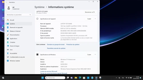 HP 15 I5-1235U