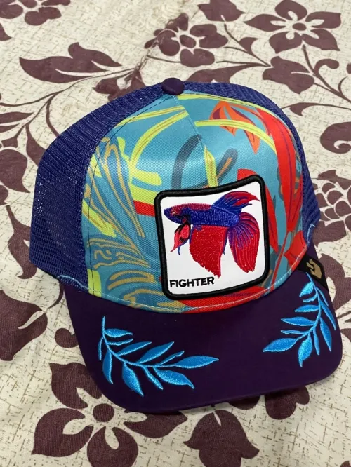 Casquette.  Et sacoche
