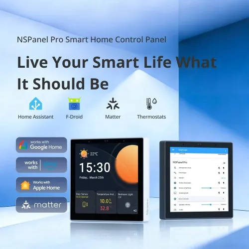 SONOFF NSPanel Pro Smart Home Control Panel zigbee matter tuya domotique smart home Alexa
