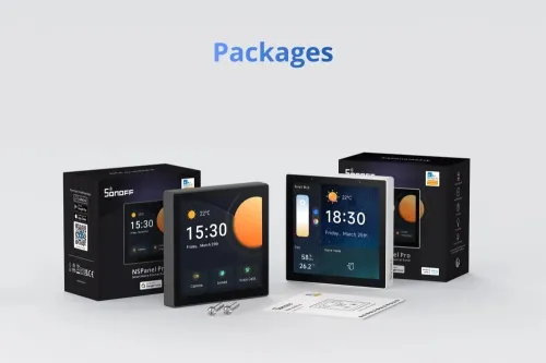 SONOFF NSPanel Pro Smart Home Control Panel zigbee matter tuya domotique smart home Alexa