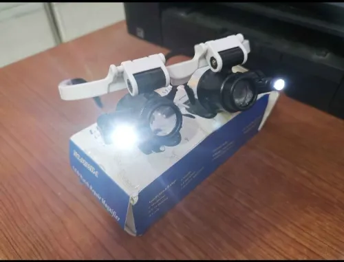 Lunette loupe réparation
