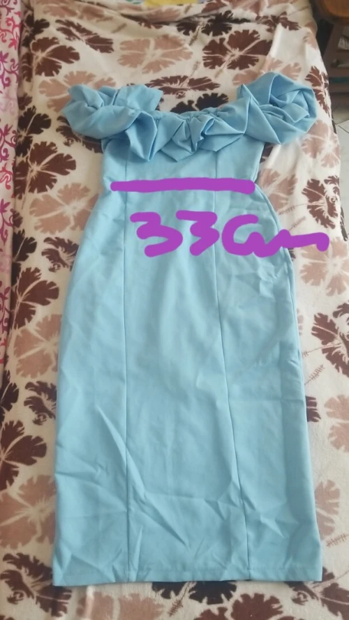 Robe bleu 36