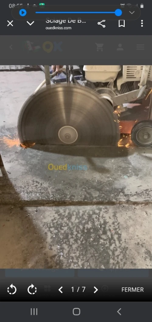 carotteuse et sciage du béton