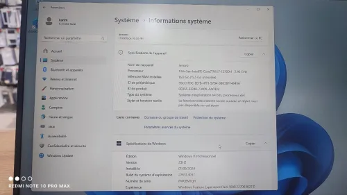 Lenovo ThinkBook 16 G6 IRL - 16" - Intel Core i7 - 13700H - 16 Go RAM - 512 Go SSD
