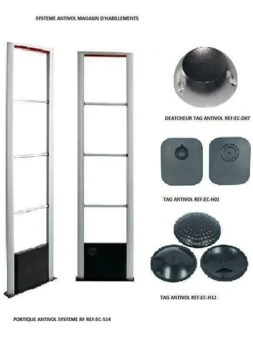 PORTIQUE ANTIVOL MAGASIN 