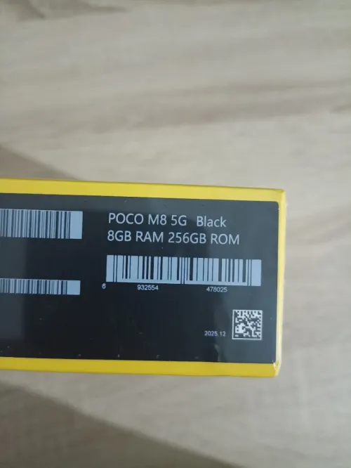 poco poco m8 5g 8 256 sous blister