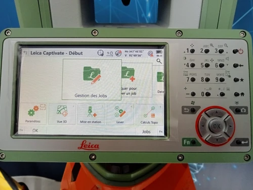 Leica TS10 station totale topographiques 