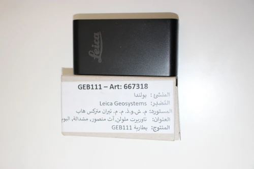 Batterie Leica GEB111accessoire topographique 