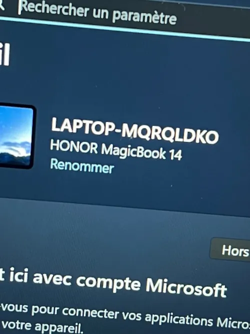 Pc portable honor magic book 14