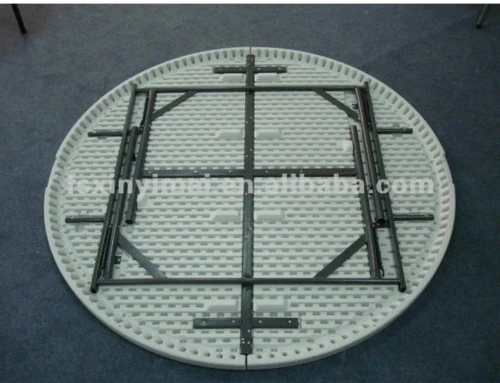 Table plastique pliante rond 1.80cm