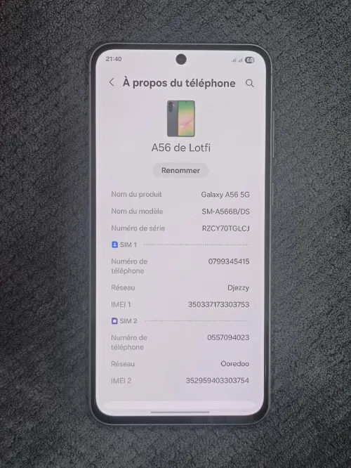 Samsung A56