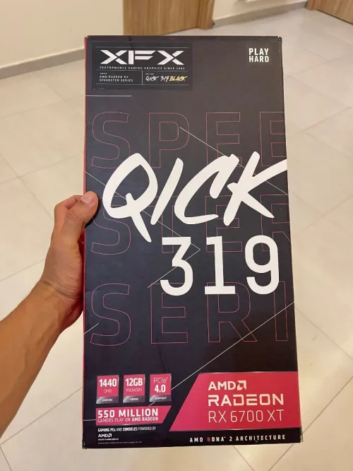Rx 6700XT 12Gb XFX 319 Qick