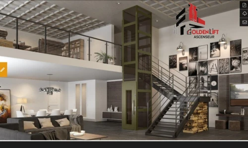 Home lift & ascenseur maison 