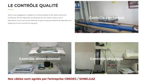 Câbles électrique