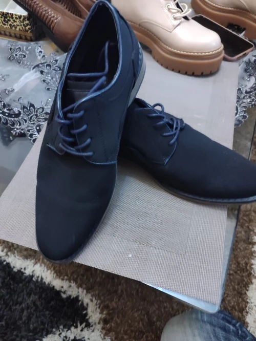 trappeur neuf pour homme bleu foncé