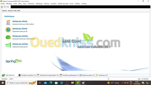 logiciel de gestion commerciale